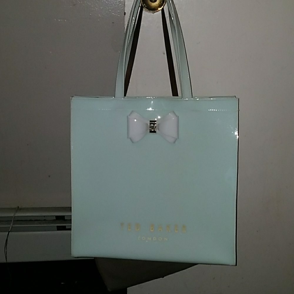 🛍Mint green Ted Baker tote bag...